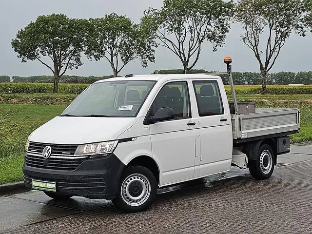 VOLKSWAGEN TRANSPORTER 2.0 TDI l2 dubbel cabine ac!