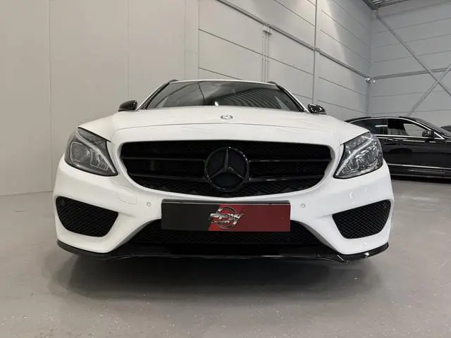 Mercedes-Benz C-klasse Estate 250 AMG 9G-TRONIC LED/BURMESTER/ZWART LEER SPORT/SFEER/BLACK-PACK/CAME...