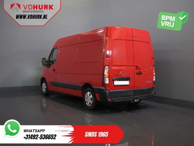 Opel Movano 2.3 Turbo 150 pk L2H2 Carplay/ 270Gr.Deuren/ Airco/ Camera/ PDC/ Trekhaak