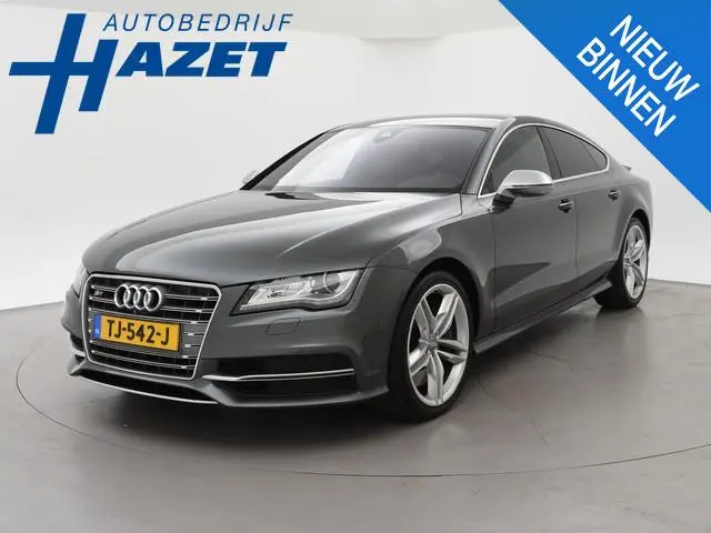 Audi A7 Sportback 4.0 TFSI S7 420 PK QUATTRO PRO LINE PLUS + LEDER EXCLUSIEF | STANDKACHEL | STOELVE...
