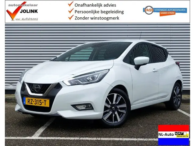 Nissan Micra 0.9 IG-T N-Connecta I NL-Auto I 2e eig. I 100% dealer I Clima I LED I