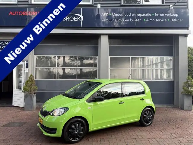 ŠKODA Citigo 1.0 Greentech Active Bj 2018 km 79.000 Nap 2e eigen Uniek kleur goed onderhouden !!