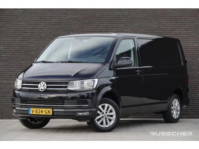 Volkswagen Transporter L1H1 2.0Tdi 150Pk | Stoel-Stoel | Trekhaak | 16'' | Deepblack