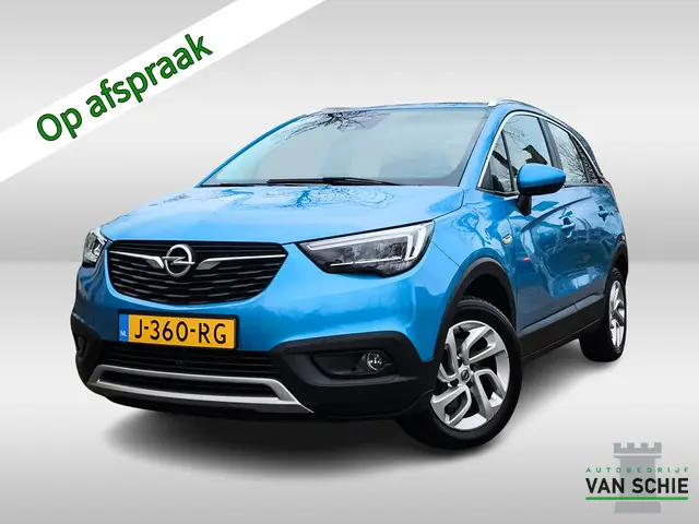 Opel Crossland X 1.2 Turbo Innovation 1e-Eig. & Keurig-Onderh. BOVAG-Garantie. NL-Auto.