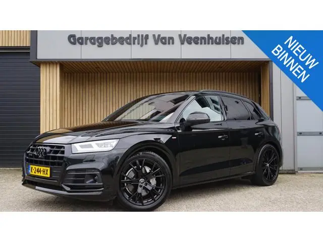 Audi Q5 45 TFSI 245pk Quattro 3x S-Line Luchtvering *Black Optik* Pano.Dak B&O Nappa RS-Seats 360-Vi...