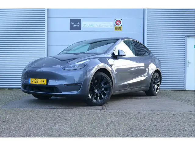 Tesla Model Y Long Range AWD 75 kWh Trekhaak (1.600kg), 20" Alu, SOH 89,2% Aviloo (Meerprijs FSD 99,...