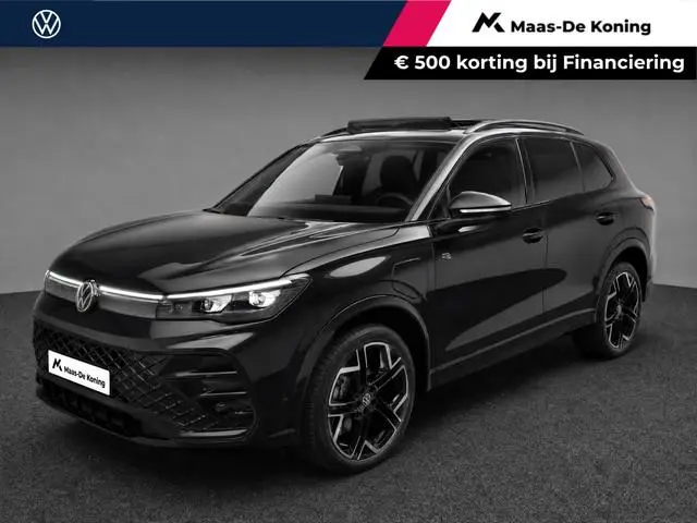 Volkswagen Tiguan 1.5eHybrid 200kW/272PK R-Line Black Style · Trekhaak · Leder · Harman Kardon · Pan...