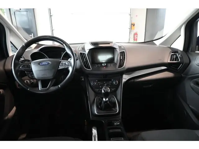 Ford C-Max 1.0 Titanium Nap! Clima PDC Cruise Navigatie CarPlay 1e Eigenaar! Inruil Mogelijk!