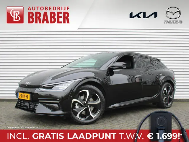 Kia EV6 GT-Line 77.4 kWh | 20" LM | Airco | Navi | Leer | Camera | Cruise | BTW auto | 17% bijtellin...