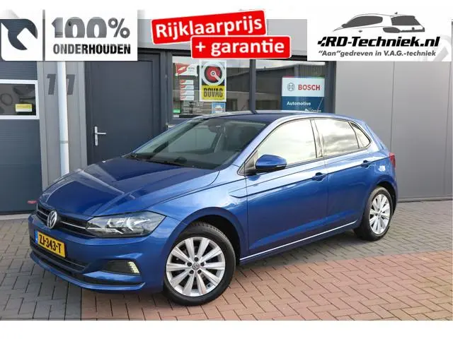 Volkswagen Polo 1.0 TSI 95pk Highline Trekhaak (afneembaar) , Stoelverwarming , PDC, Navi, Carplay,...