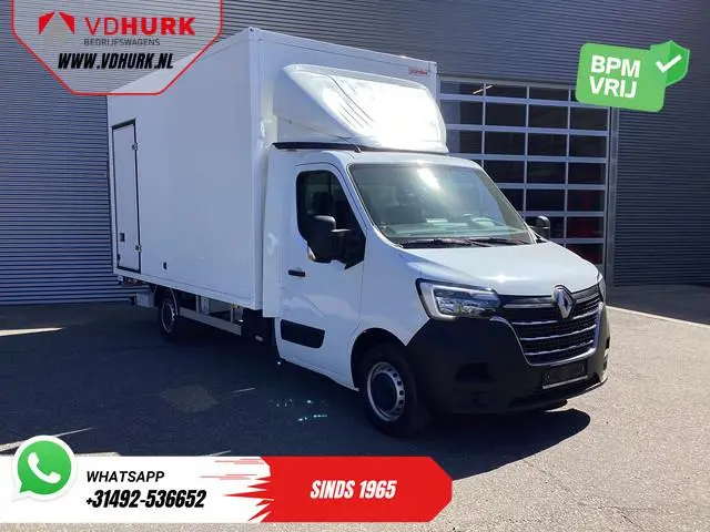Renault Master 2.3 dCi 165 pk Bakwagen 420x235x225/ Laadkep/ Zijdeur/ Topspoiler/ Cruise/ Airco
