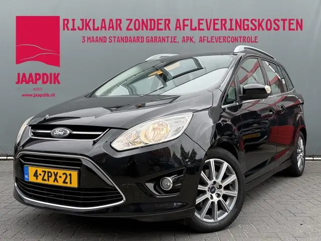 Ford Grand C-Max BWJ 2015 1.0 126 PK Edition Plus 7p. TREKHAAK | CAMERA | NAVI | CLIMA | CRUISE | LM...