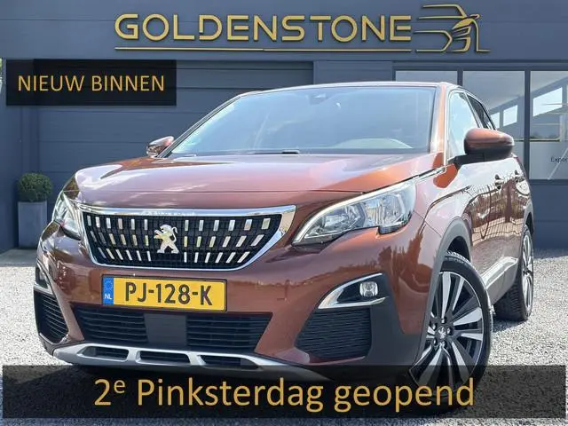 Peugeot 3008 1.2 PureTech Blue Lease Premium Draadloos opladen,360°Camera,Afn.Trekhaak,Navi,Halflede...