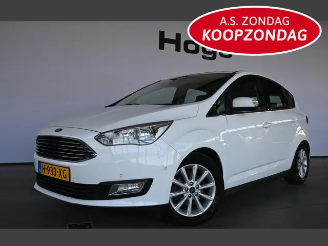 Ford C-Max 1.0 Ambiente Clima Cruise Control Navigatie LED Rijklaaprijs Inruil Mogelijk!