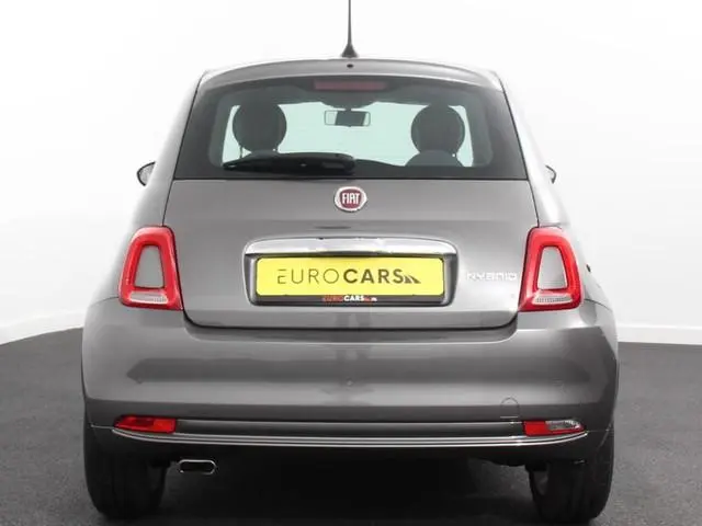Fiat 500 1.0 Hybrid Lounge Plus Cruise control Panorama dak Parkeersensor achter Climate control App...