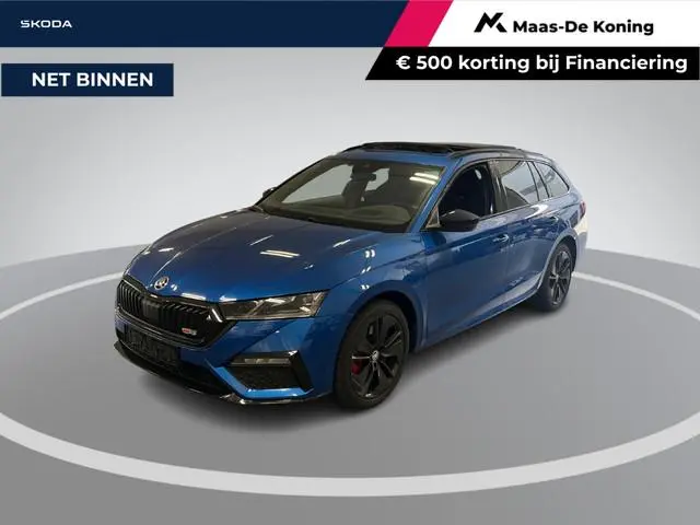 Skoda Octavia Combi 1.4 TSI 245pk DSG RS iV PHEV Business · Panoramadak · Apple/Android Car Play · P...