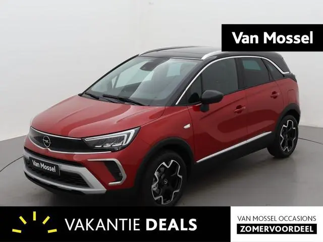 Opel Crossland 1.2 Turbo Ultimate | Automaat | Panoramadak | Verwarmde Comfortstoelen | Navi | Camer...