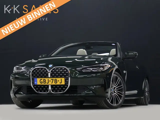 BMW 4-serie Cabrio 420i High Executive *WEEKAANBIEDING* [NEKVERWARMING, CAMERA, APPLE CARPLAY, ANDRO...