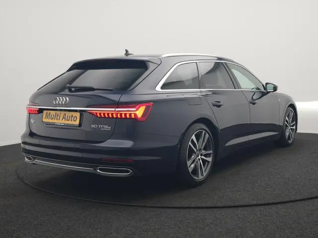 Audi A6 Avant 50 TFSI e Quattro S Line PHEV 300pk Dealer O.H. | Trekhaak Af Fabriek | Adaptive Cruis...