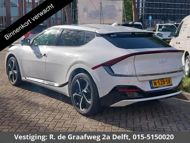 Kia EV6 GT-Line 77.4 kWh SOH 100% | Schuif-/Kanteldak | Navigatie | Camera | Parkeersensoren |