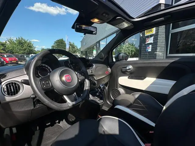 Fiat 500 C 0.9 Turbo Sport Cabrio, Airco, Bluetooth, Cruise, Navi, PDC, NAP
