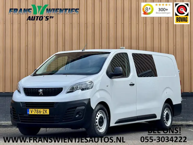 Peugeot Expert 231L 2.0 BlueHDI 120 DC Premium | 5 Persoons | Navigatie | Trekhaak | Apple Carplay |...