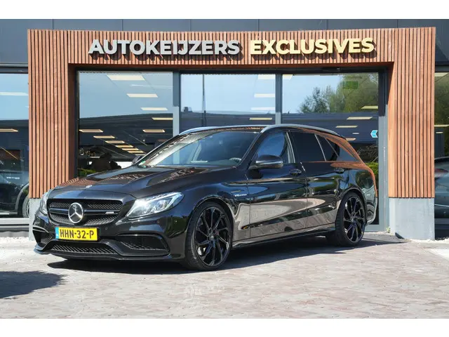 Mercedes-Benz C-klasse Estate AMG 63 476PK Leer MultiBeam Stoelverw.