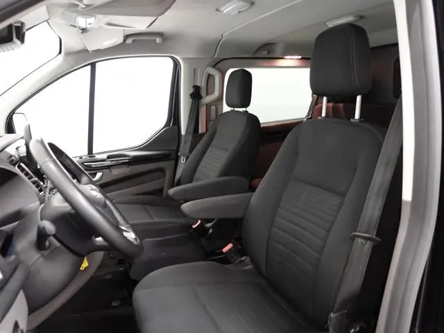 Ford Transit Custom 300 2.0 TDCI L2H1 Limited Dubbele cabine Automaat Navi Airco 2 Schuifdeuren Trek...