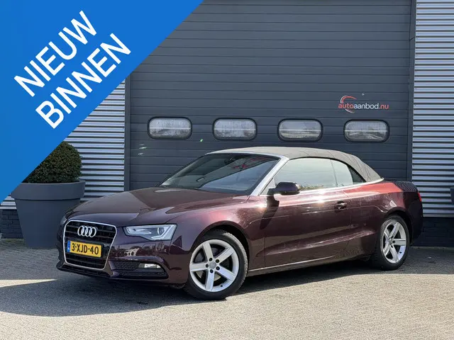 Audi A5 Cabriolet 1.8 TFSI Pro Line | Navigatie | Nek/Stoelverwarming | Lederen Bekleding | Lichtmet...