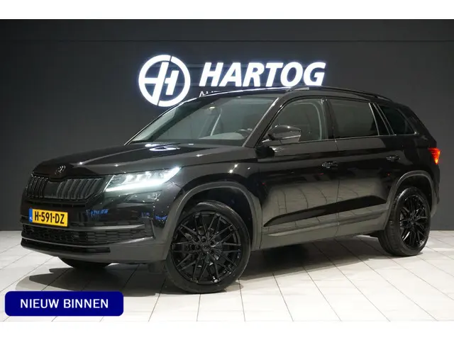 Skoda Kodiaq 1.5 TSI Black Edition 7p. + DEALER ONDERHOUDEN / PANO / DODEHOEK DETECTIE