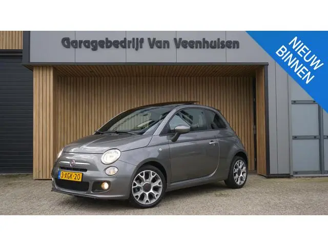 Fiat 500 0.9 80pk Twinair Turbo 500S Pano.Dak Virtual Cockpit 16inch LM Clima H-Leder *NL auto* 5157...