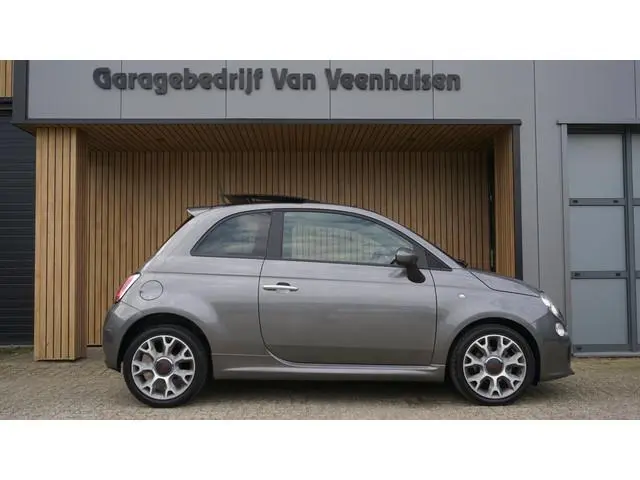 Fiat 500 0.9 80pk Twinair Turbo 500S Pano.Dak Virtual Cockpit 16inch LM Clima H-Leder *NL auto* 5157...