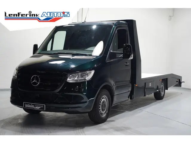 Mercedes-Benz Sprinter 316 CDI 163 pk Autotransporter Luchtvering Trekhaak 3.500 kg, Bumper in Kleur...