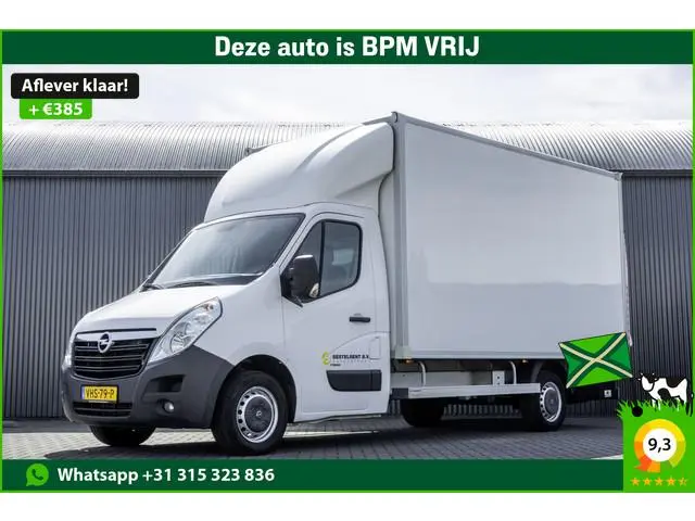 Opel Movano **2.3 CDTI BiTurbo Bakwagen met laadklep | Euro 6 | 146 PK | Cruise | Climate | Navigati...