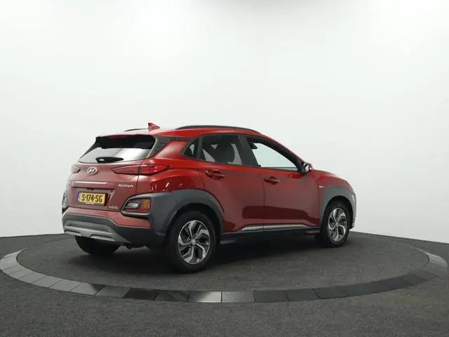 Hyundai Kona 1.6 GDI HEV Premium Sky | Schuifdak | Leder | Camera | Navigatie