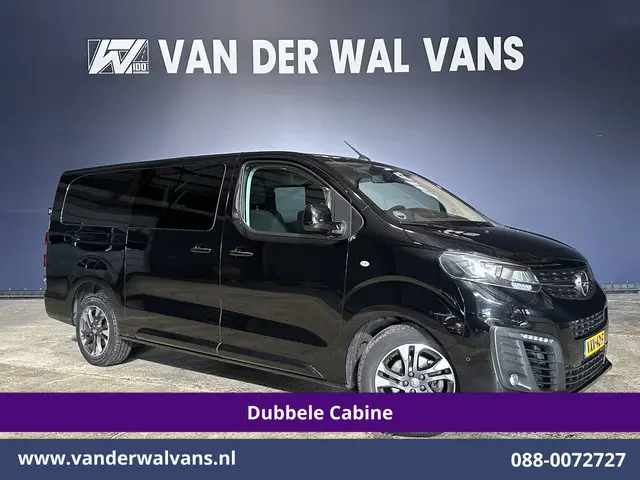 Opel Vivaro 2.0 CDTI 177pk Automaat L3H1 Dubbele Cabine Euro6 Airco | 5-Zits | Camera | Navigatie |...