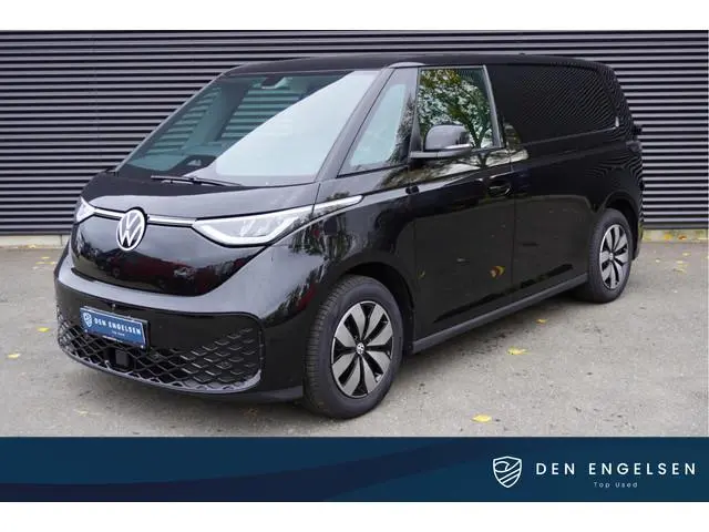 Volkswagen ID. Buzz Cargo 79kWh Accu 286 PK Achterdeuren 3-Zits Camera ACC Trekhaak Cruise Standkach...