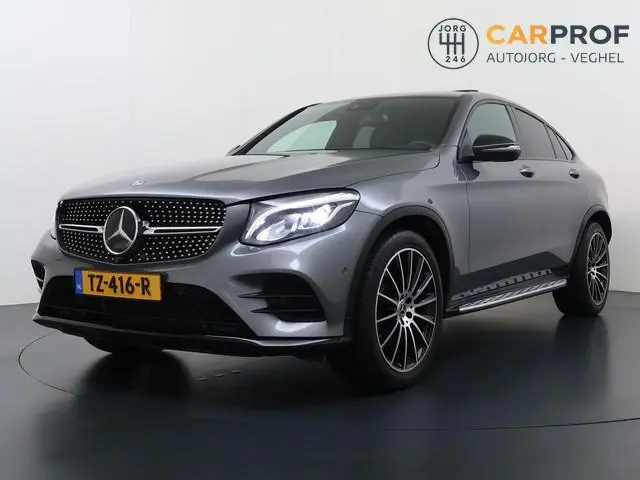 Mercedes-Benz GLC-klasse Coupé 250 4MATIC Premium Plus AMG Styling Burmester Schuifdak Treeplanken 3...