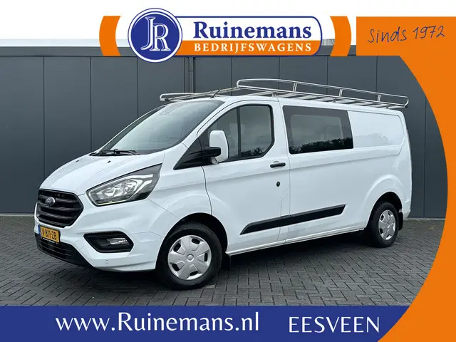 Ford Transit Custom 2.0 TDCI / L2H1 / DUBBEL CABINE / 1e EIG. / TREKHAAK / IMPERIAAL / CAMERA / CRUI...