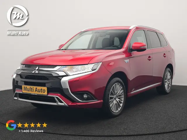 Mitsubishi Outlander 2.4 PHEV Intense Plug In Hybrid 225pk Dealer O.H PHEV | Trekhaak | Camera | Lederen Sportstoelen Verwarmd | Navigatie | Keyless | Android Auto | DAB |