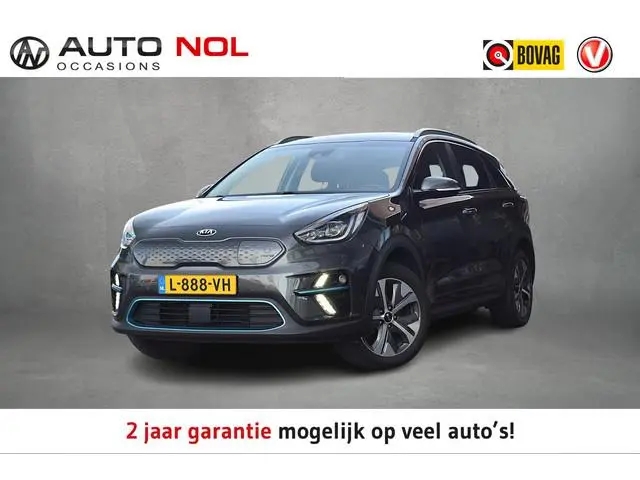 Kia e-Niro DynamicPlusLine 64 kWh | SOH: 94,7% | Schuifdak | CarPlay | Stuur- en Stoelverw. | Half L...