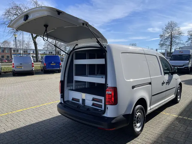 Volkswagen Caddy 2.0 TDI 102pk L2H1 BMT Maxi Comfortline / Flexmo ingerichte laadruimte met omvormer...