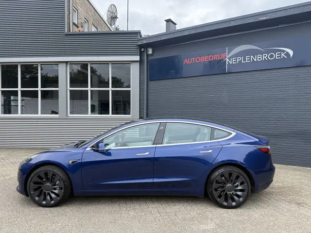 Tesla Model 3 Standard RWD Plus 60 kWh Bj 2019 Km 56.000 Nap 2e eigen Dealer onderhouden NIEUWSTAAT...