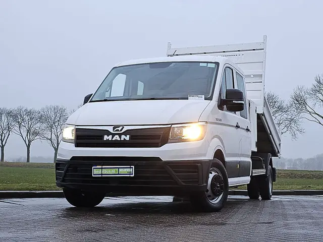 M.A.N. TGE 5.120 dub.cab kipper kist!