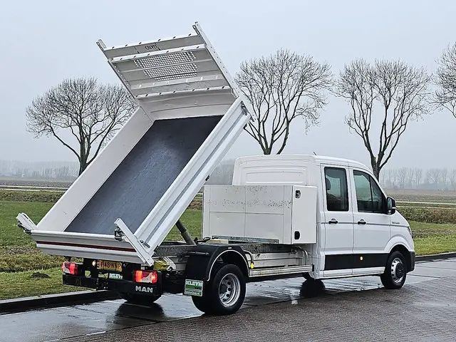 M.A.N. TGE 5.120 dub.cab kipper kist!