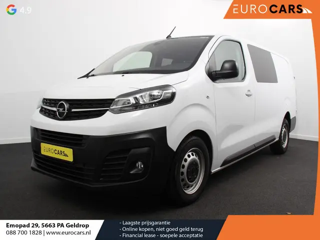 Opel Vivaro 2.0 CDTI Automaat 145 pk L3H1 Dubbele Cabine | Navigatie | Trekhaak | Airco | Parkeer se...