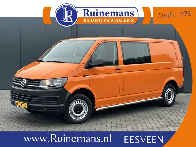 Volkswagen Transporter 2.0 TDI 102 PK TRENDLINE / L2H1 / 1e EIG. / DUBBEL CABINE / TREKHAAK / AIRCO...