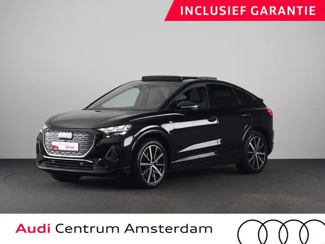 Audi Q4 Sportback e-tron 45 quattro S Edition 82 kWh 286pk | Panoramadak | lederen bekleding | SONOS...