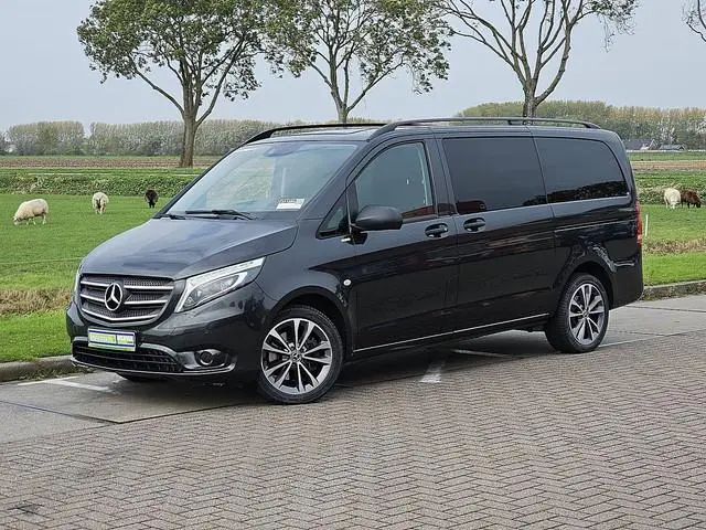 MERCEDES-BENZ VITO 119 CDI L2 Dubbele Cabine Full-LED Airco Automaat 190Pk Lm-Velgen Navi 2xZijdeur...
