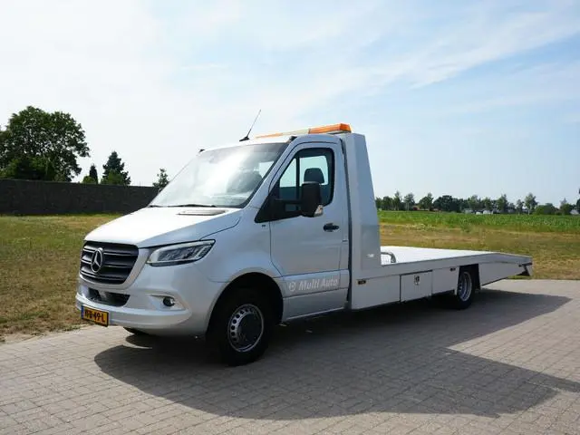 Mercedes-Benz Sprinter Oprijwagen 516 2.2 CDI L3 EURO VI-D TIJHOF opbouw | Luchtvering | Apple Carpl...
